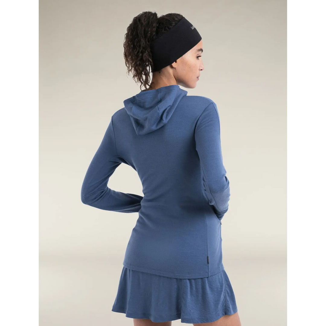 Icebreaker Womens Merino 260 Quantum Long Sleeve Zip Hoodie 