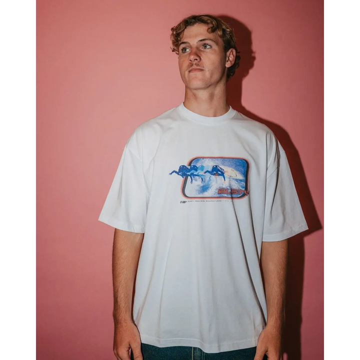 Rusty Tidal Kombat Graphic T-Shirt 