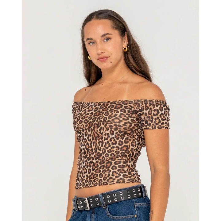 Rusty Ciao Bella Off Shoulder Top 