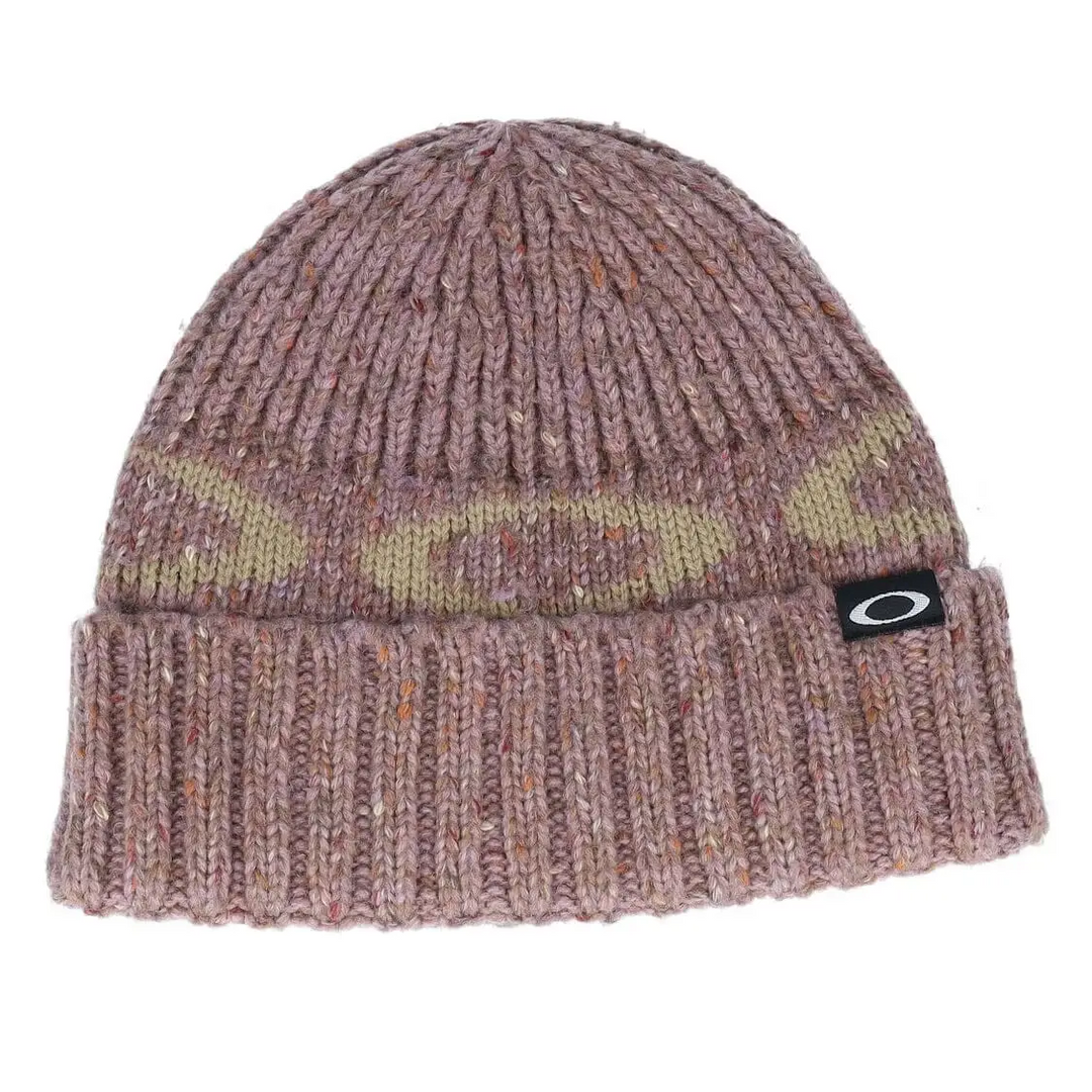 Oakley Ellipse Ribbed Womens Beanie Toadstool 