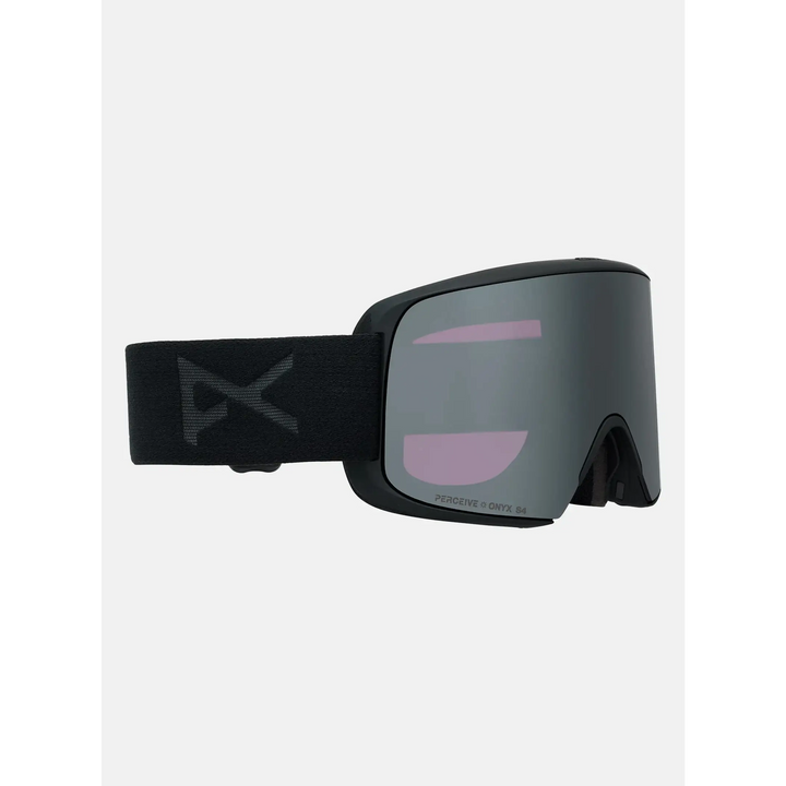 Anon M6S Goggles + Bonus Lens + MFI® Face Mask Smoke / Perceive Sunny Onyx / Variable Violet 