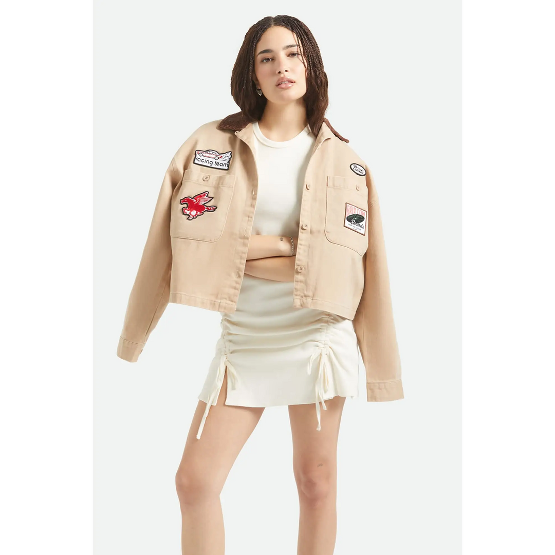 Brixton Utopia Patchwork Overshirt