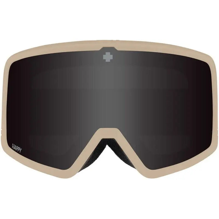 Spy Megalith Snow Goggles 2026 Tan / Happy ML Rose Black Mirror + LL Yellow 