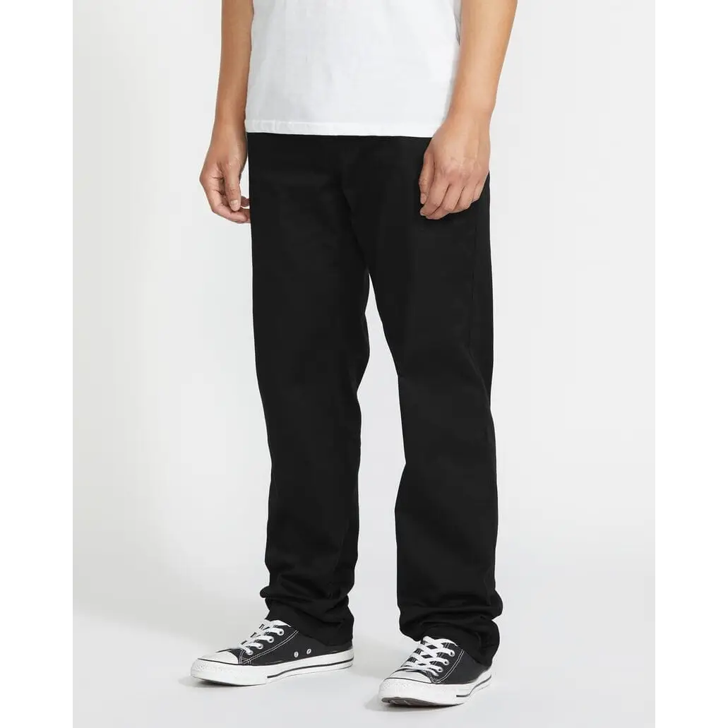 Volcom Frickin Modern Stretch Pants - Black 