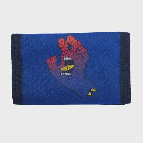 Santa Cruz Letter Hand Fade Velcro Wallet 