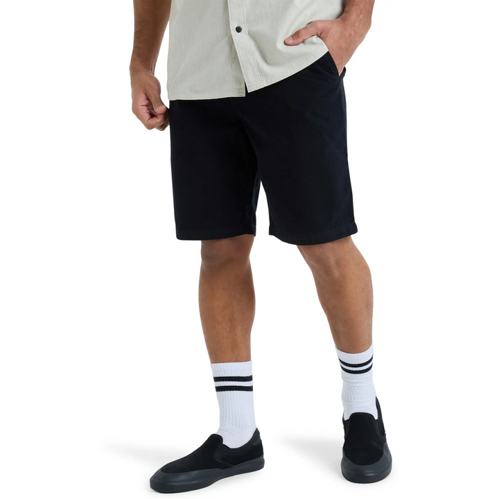 Quiksilver Everyday Union Light Corduroy Walk Shorts - Black 