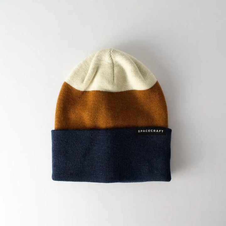 Spacecraft Stack Beanie Ivory 