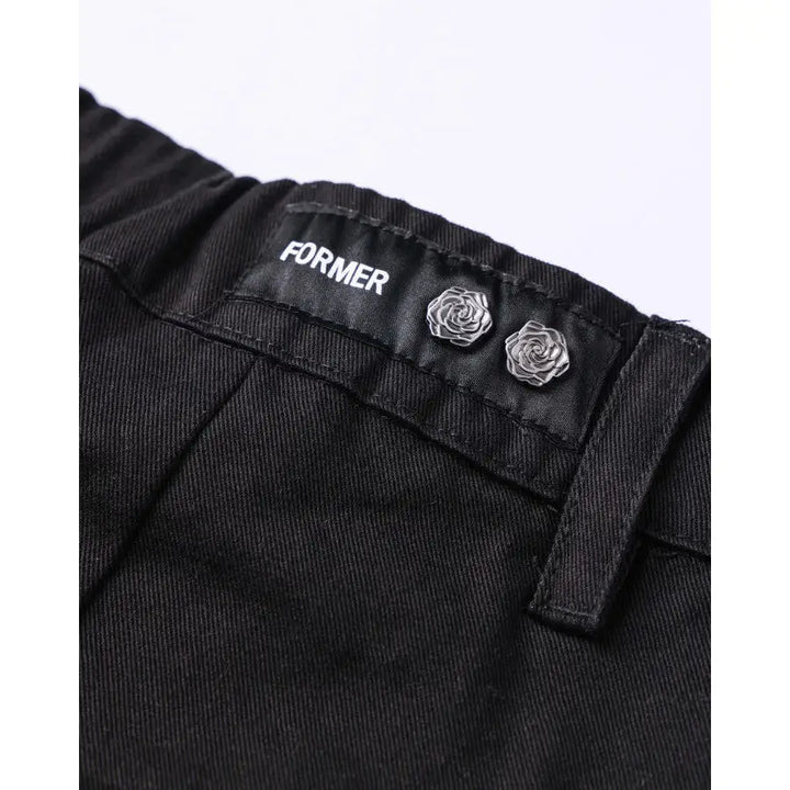 Former Anderson Twill Walkshorts - Black