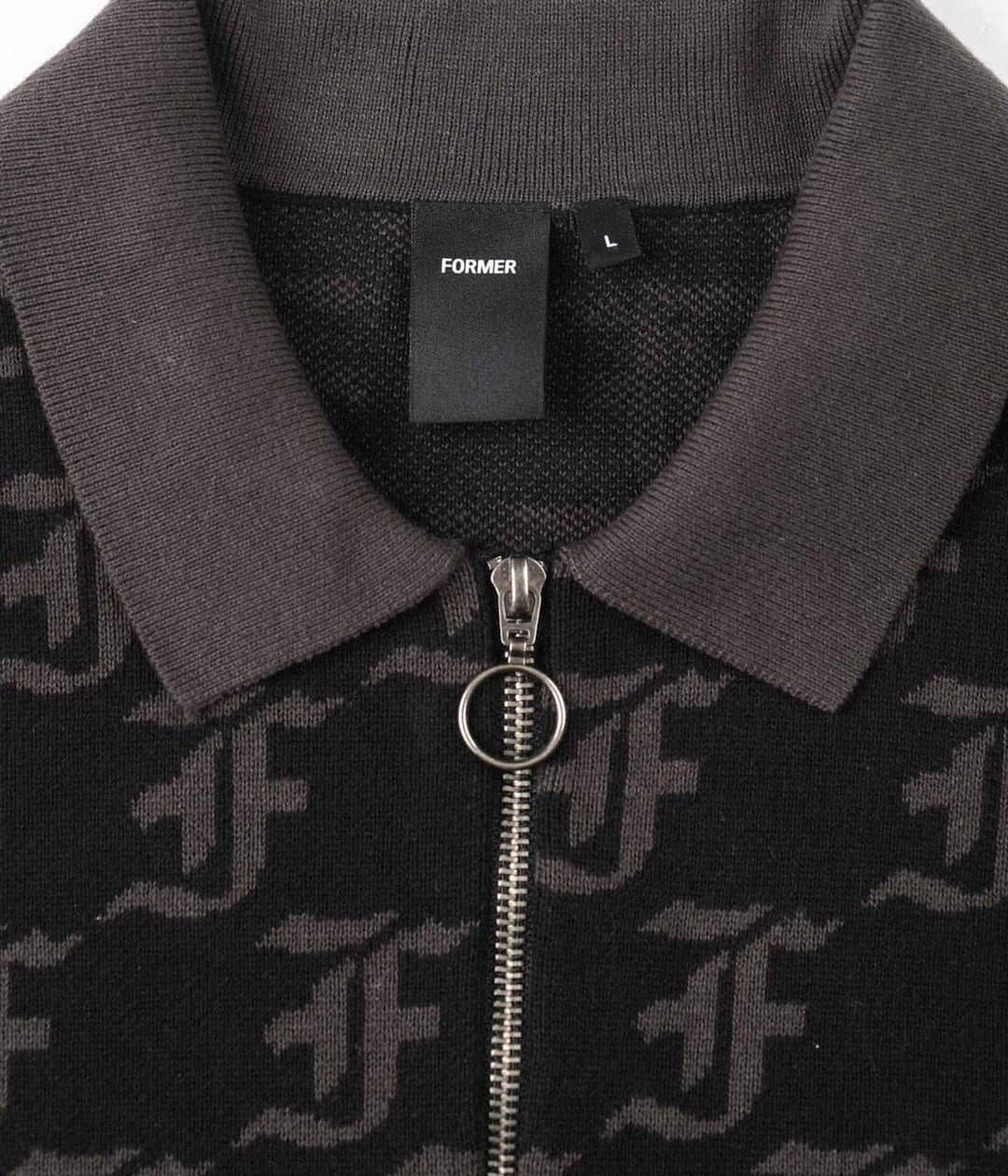 Former Distort Knit Polo 