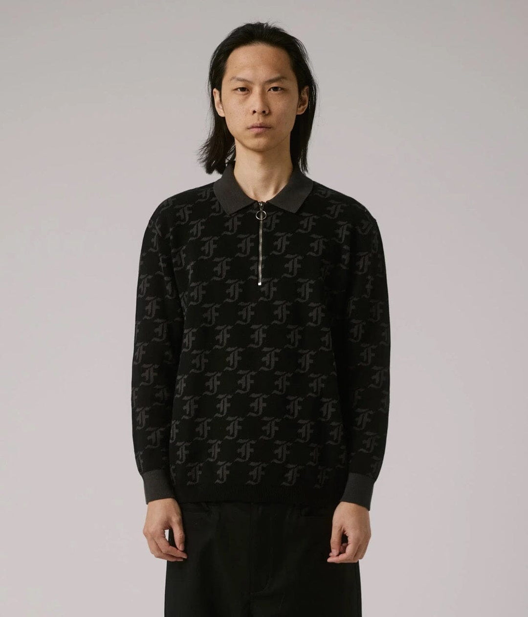Former Distort Knit Polo 