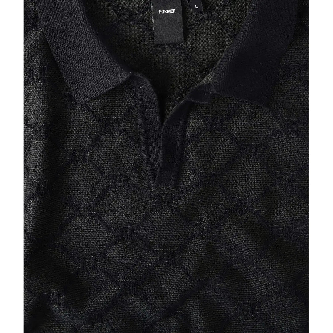 Former Gate Open Collar Polo Shirt