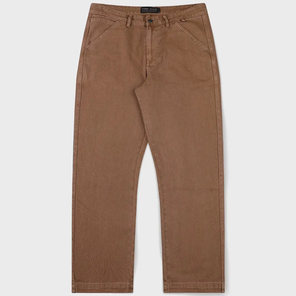 Former Reynolds Overdye Denim Pants - Wash Brown