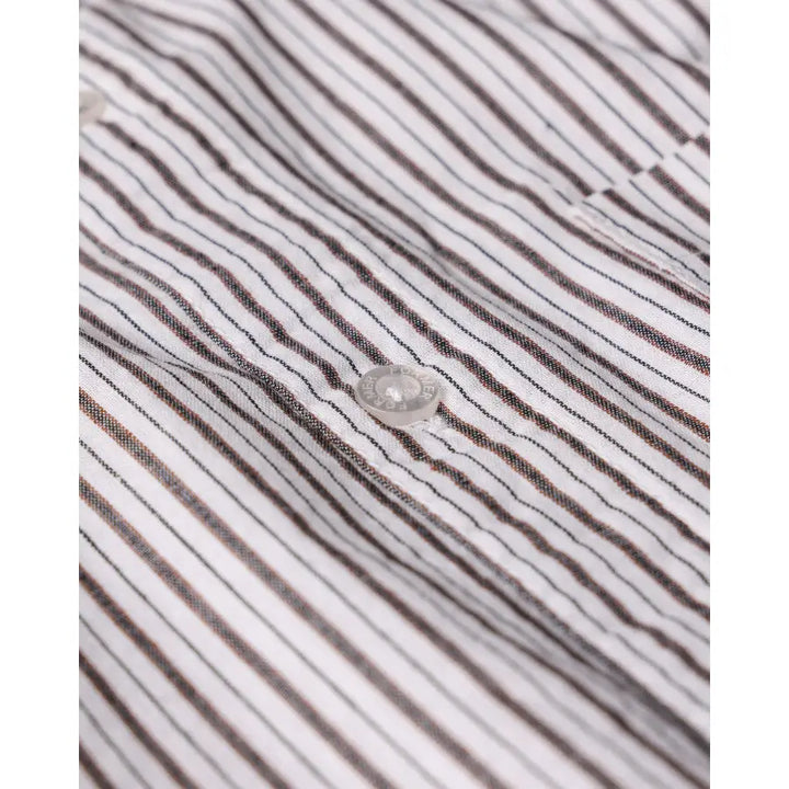 Former Reynolds Stripe Shirt - Beige