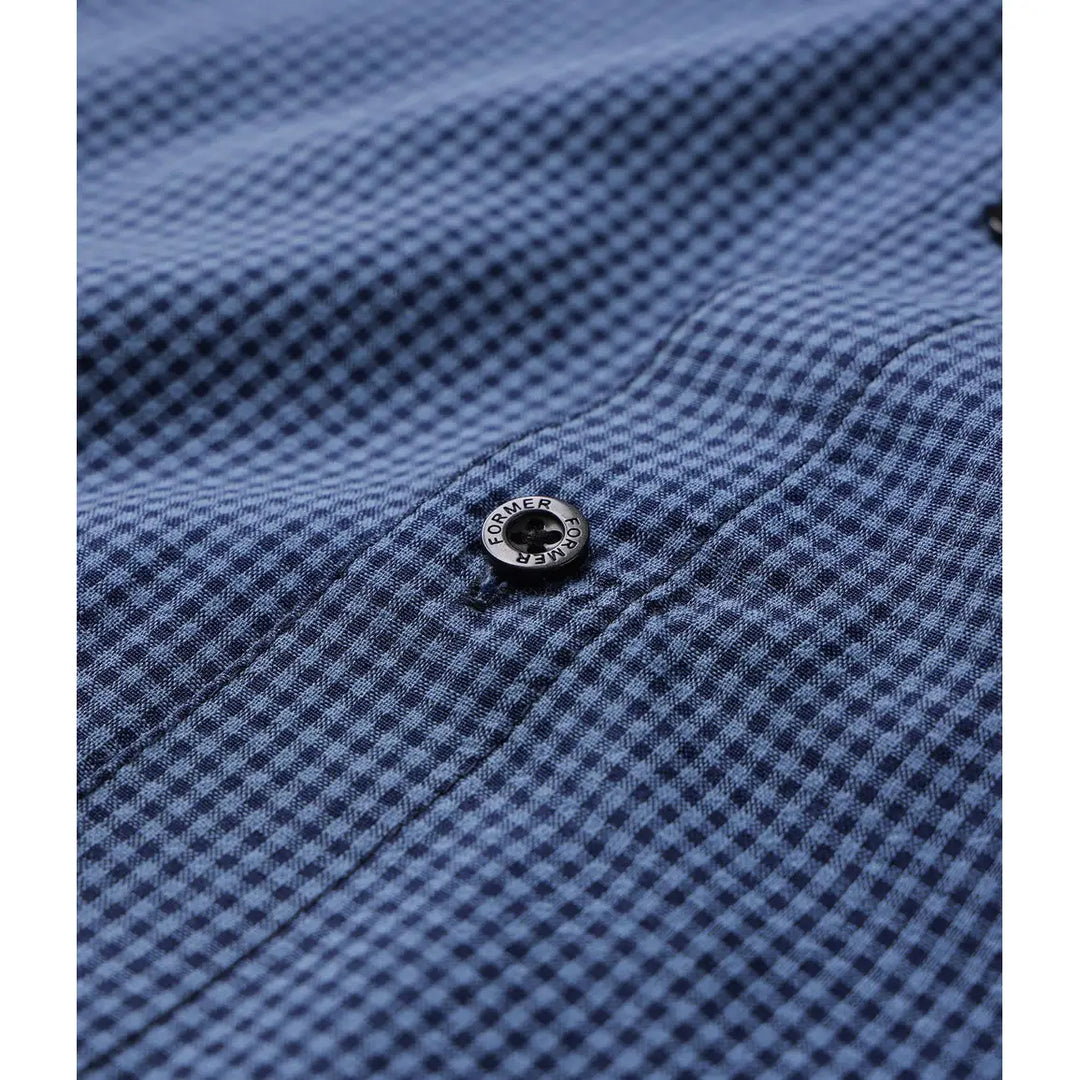 Former Vivian Check Shirt - Blue
