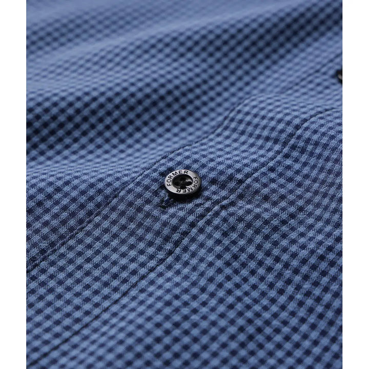 Former Vivian Check Shirt - Blue