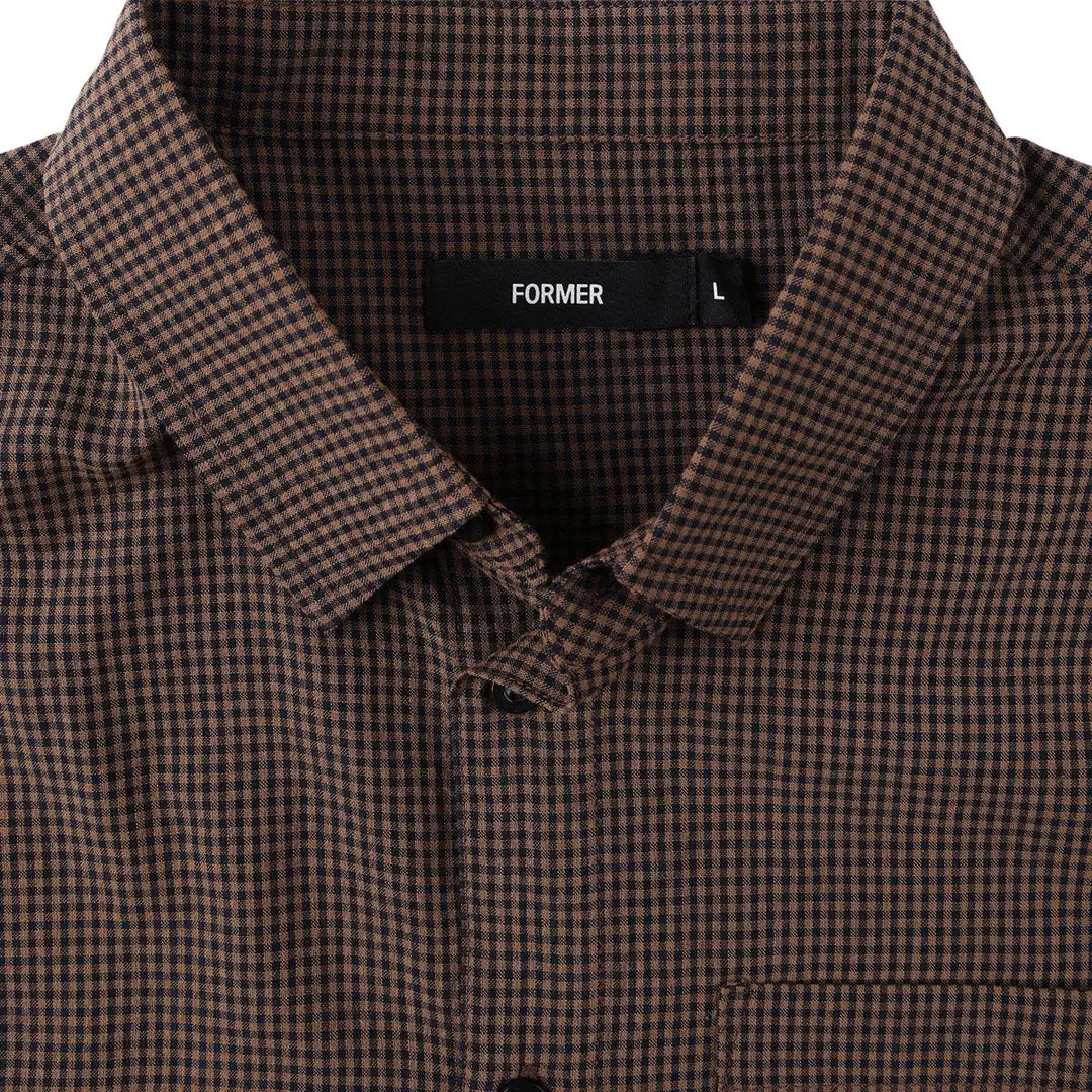 Former Vivian Check Shirt - Brown