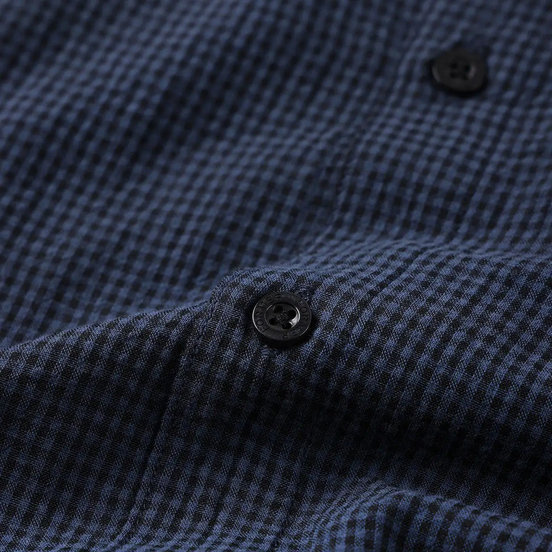 Former Vivian Check Shirt - Navy