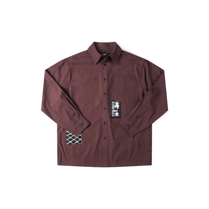 Former Vivian Engineered Shirt - Bark