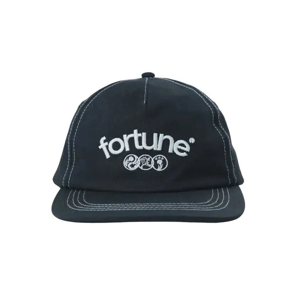 Fortune Circles Cap - Black