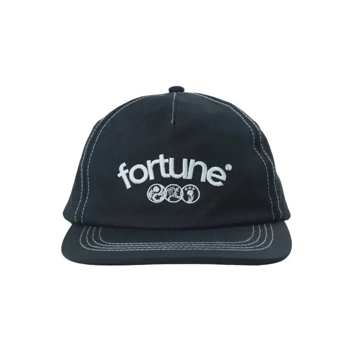 Fortune Circles Cap - Black