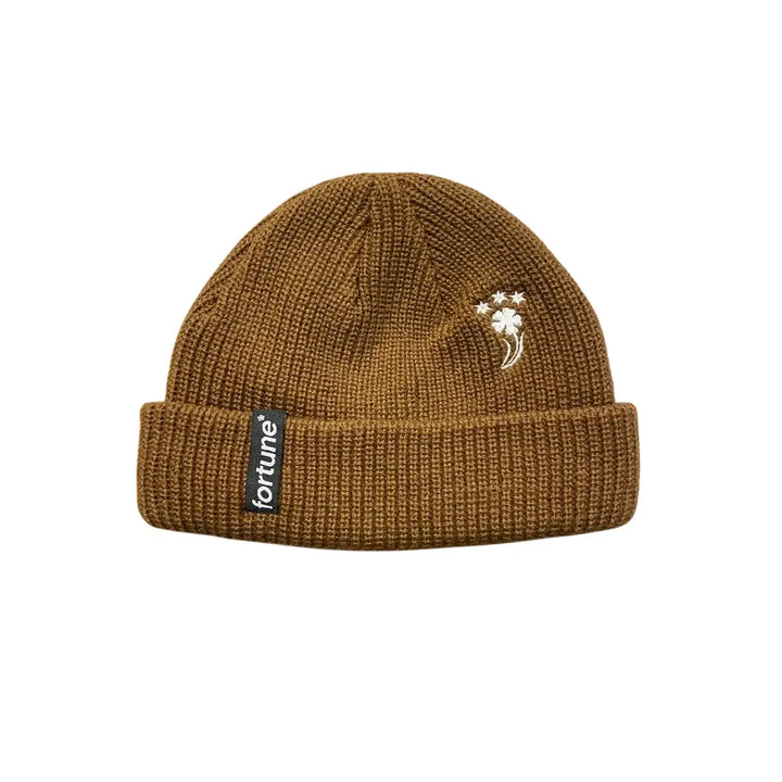 Fortune Clover Beanie - Chocolate