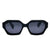 Fortune Widow Sunglasses Matte Black / Grey 