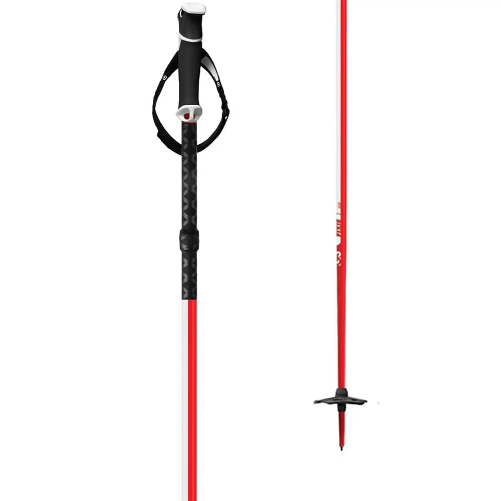 G3 FIXIE Ski Poles - Red / 115cm
