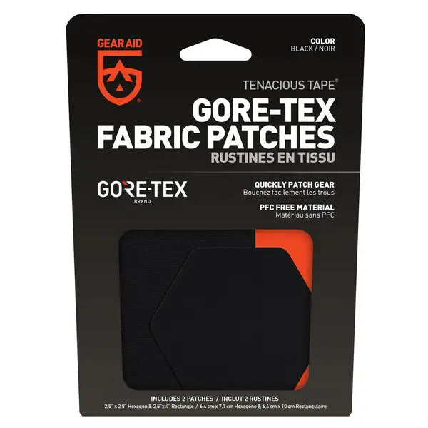 Gear Aid GORE-TEX Patches 6cm Hex & 10cm Rectangle