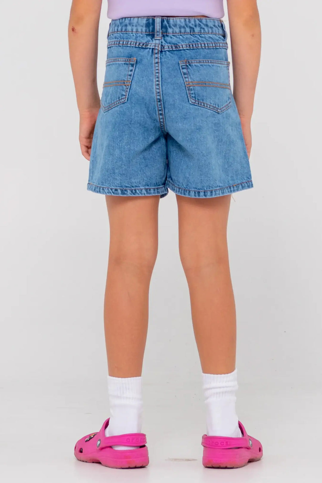 Rusty Youth Cyprus High Denim Shorts