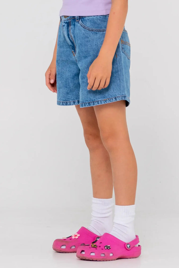 Rusty Youth Cyprus High Denim Shorts