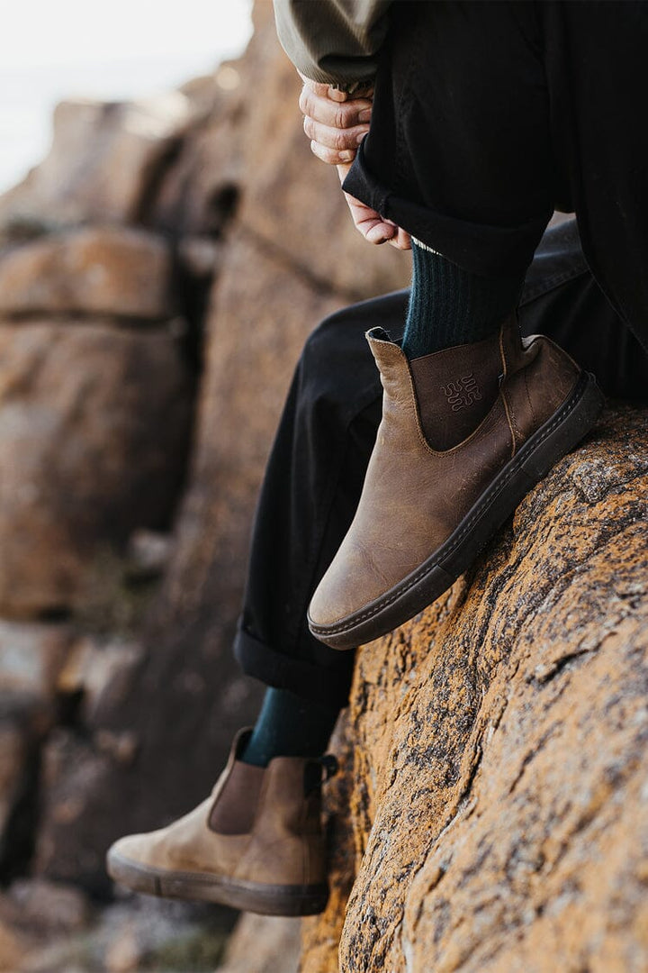 Globe Dover II Shoes - Dark Brown / Wasted Talent 