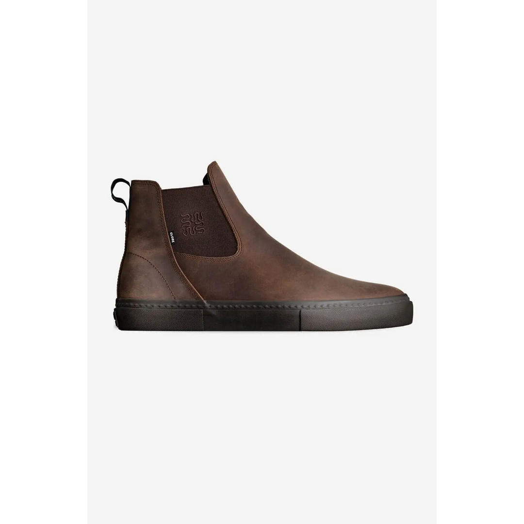 Globe Dover II Shoes - Dark Brown / Wasted Talent 