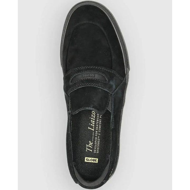 Globe Liaizon Skate Shoes - Black Suede
