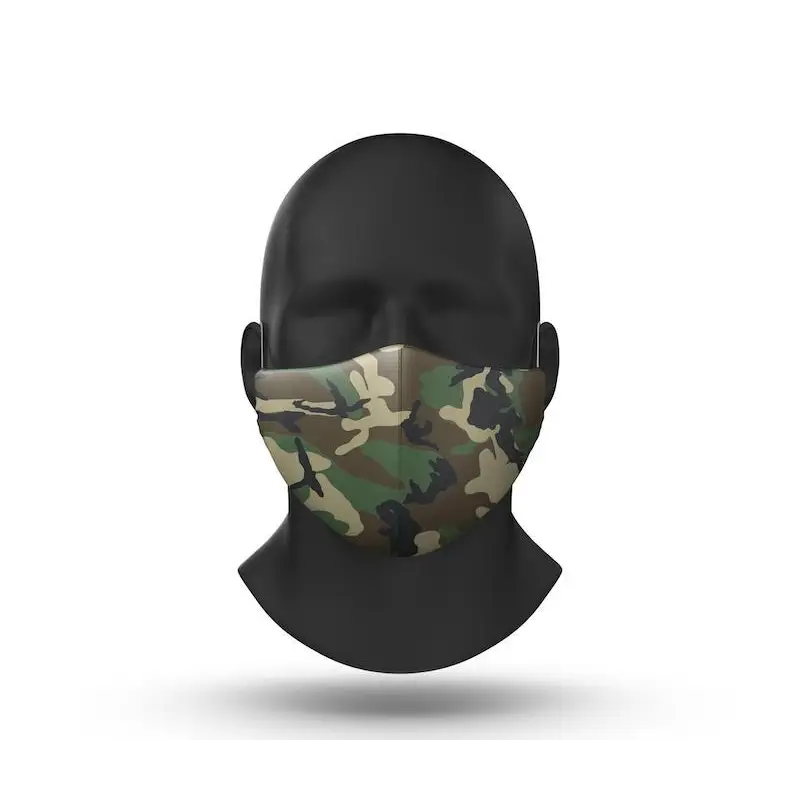 Goggle Soc Facemask Green Camo 