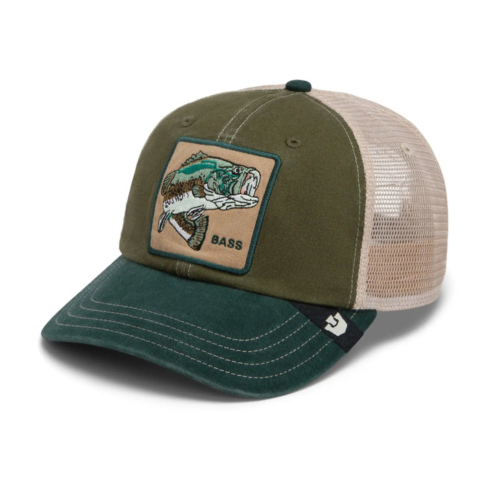 Goorin Bros Bass Papa Trucker Cap - Olive