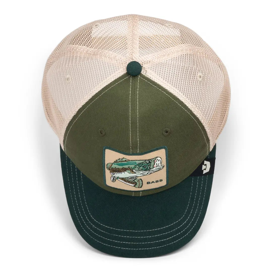 Goorin Bros Bass Papa Trucker Cap - Olive