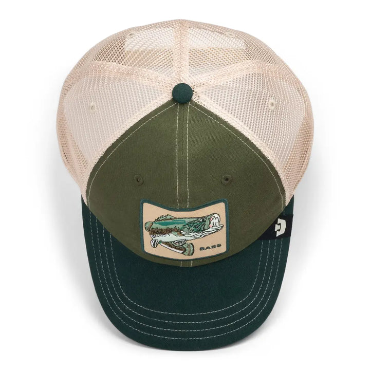 Goorin Bros Bass Papa Trucker Cap - Olive