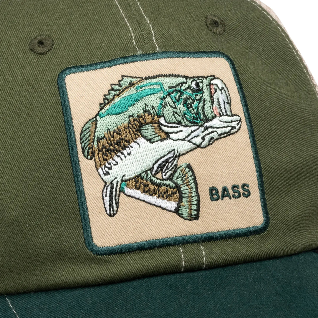 Goorin Bros Bass Papa Trucker Cap - Olive