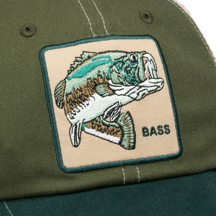 Goorin Bros Bass Papa Trucker Cap - Olive