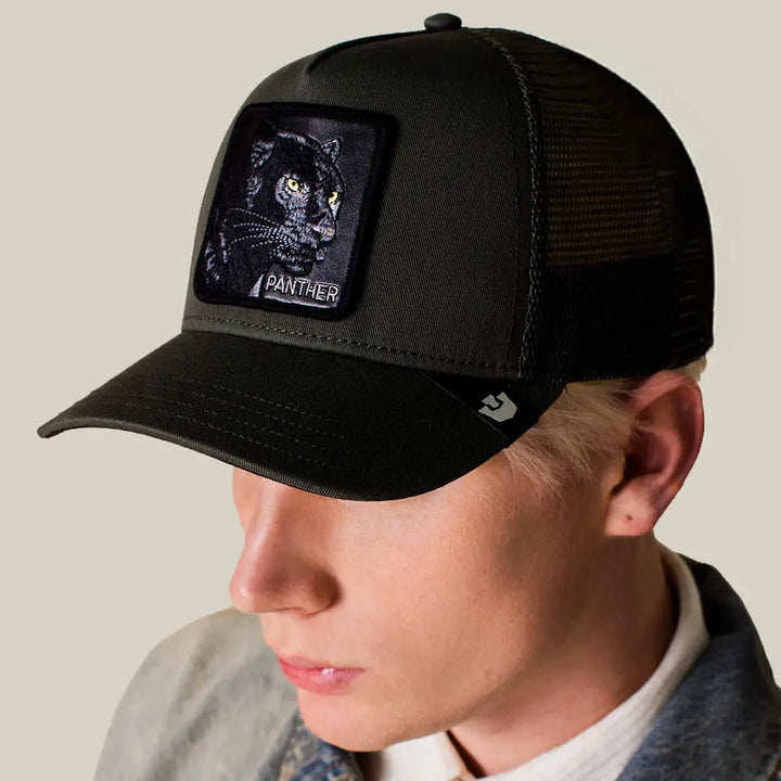 Goorin Bros Black Panther Trucker Cap - Palm
