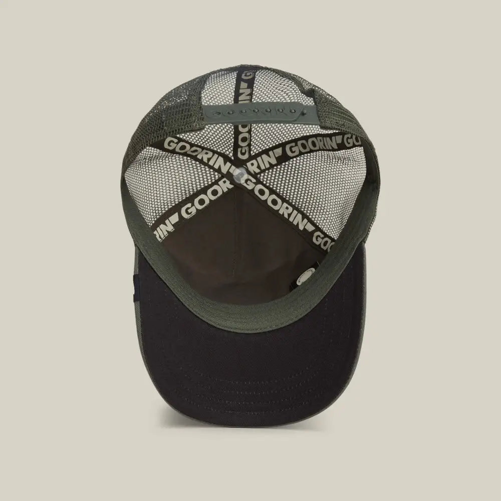 Goorin Bros Black Panther Trucker Cap - Palm