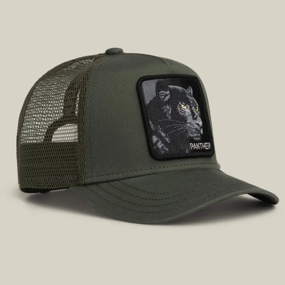 Goorin Bros Black Panther Trucker Cap - Palm