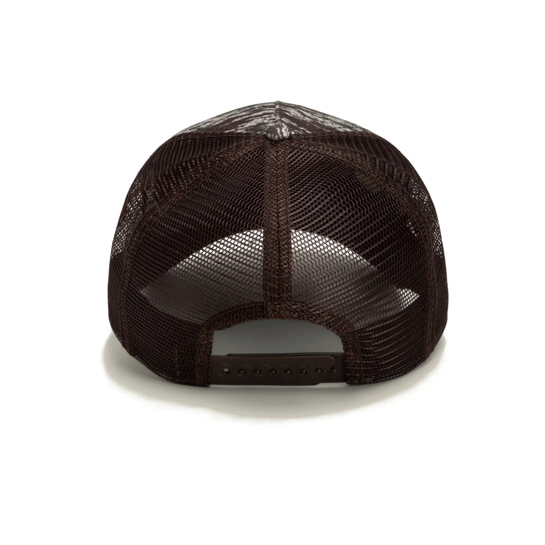 Goorin Bros Camo Engraved Bear Trucker Cap - Camouflage