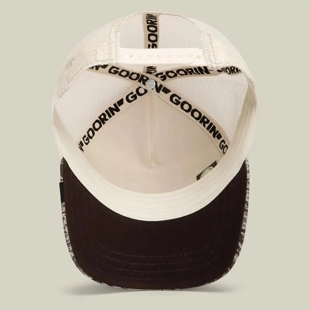 Goorin Bros Camo Engraved Duck Trucker Cap - Camouflage