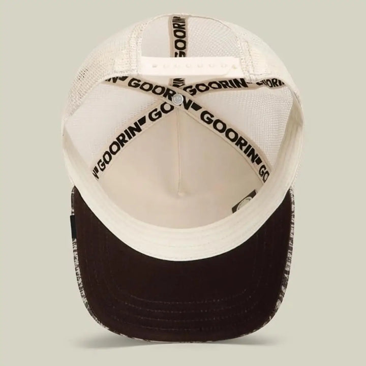 Goorin Bros Camo Engraved Duck Trucker Cap - Camouflage
