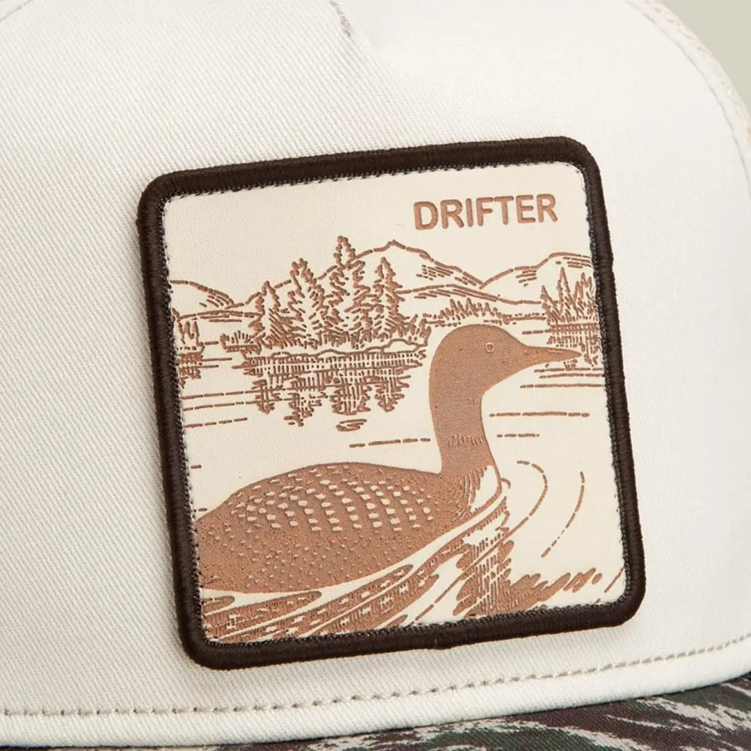 Goorin Bros Camo Engraved Duck Trucker Cap - Camouflage