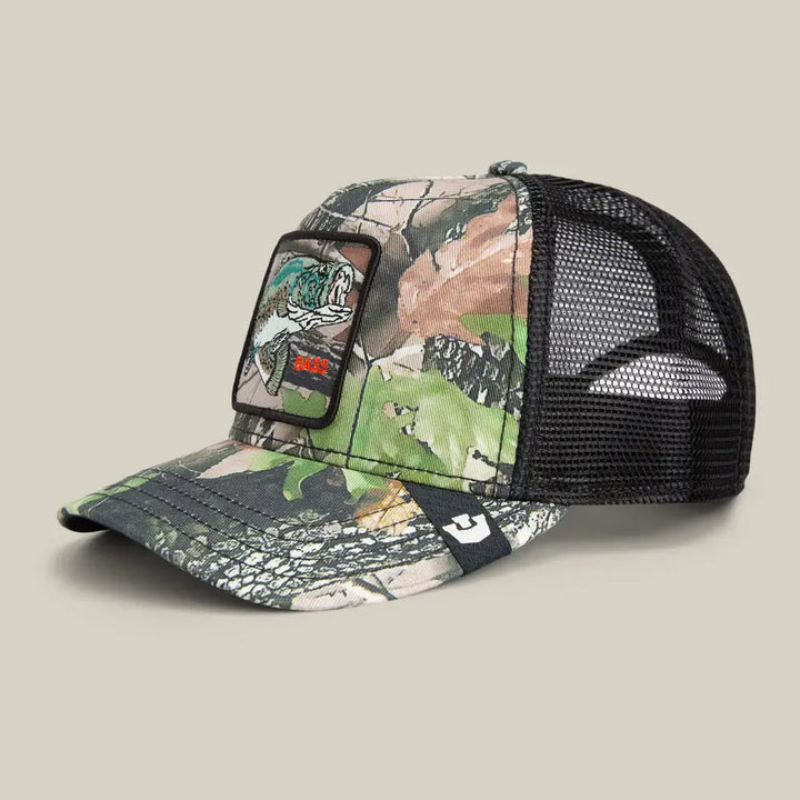 Goorin Bros Camouflage Bass Trucker Cap - Camouflage