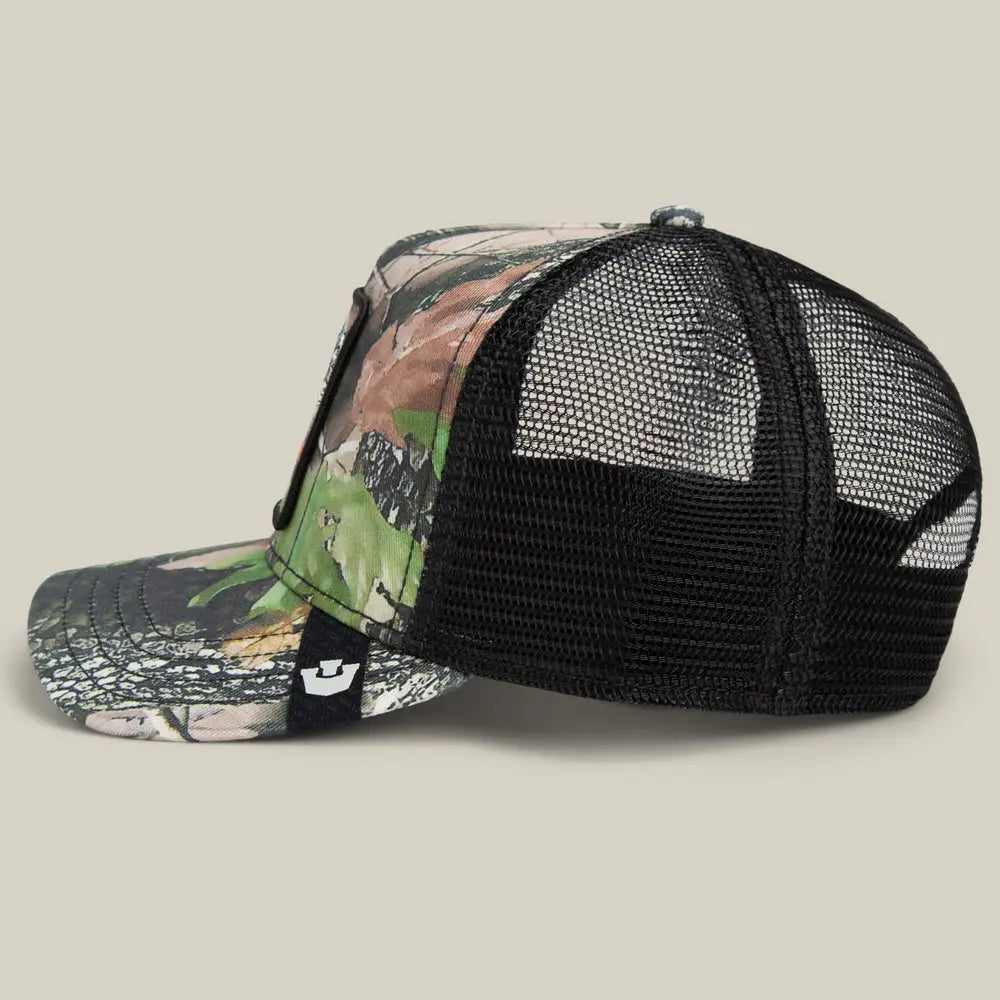 Goorin Bros Camouflage Bass Trucker Cap - Camouflage