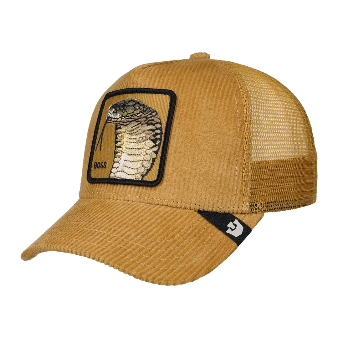 Goorin Bros Corduroy Boss Cap - Amber