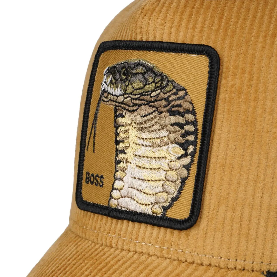Goorin Bros Corduroy Boss Cap - Amber